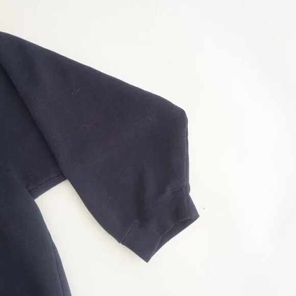 Vintage Cherokee Navy Cotton Blend Boxy Fit Crewneck Sweater XL - Picture 4 of 9